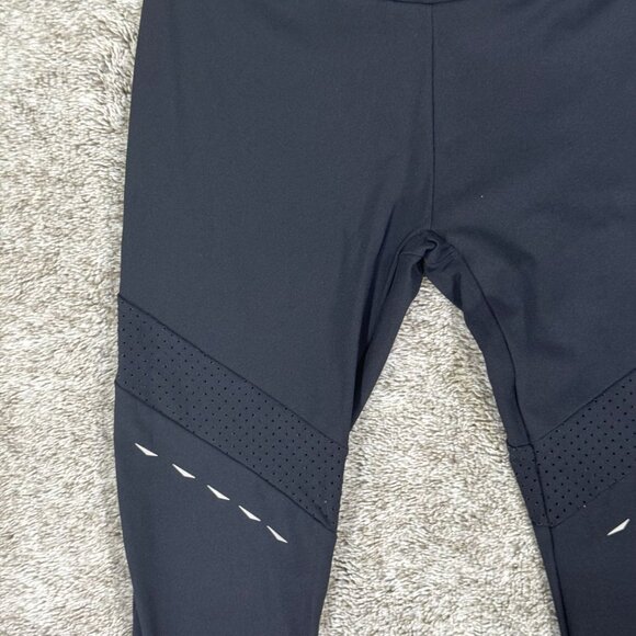 Gymshark Black Quick Dry Pro Performance Laser Cut Leggings Sz S - Picture 5 of 11